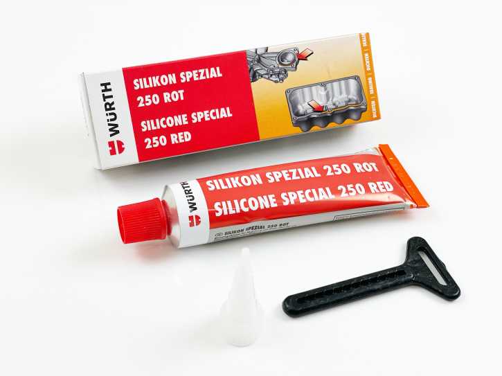 Würth Silikon Spezial 250 Dichtungspaste 70ml Dichtmasse