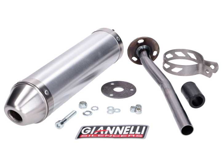 Endschalldämpfer Giannelli Aluminium für Yamaha DT 50 R 98-03, MBK X-Limit 98-03