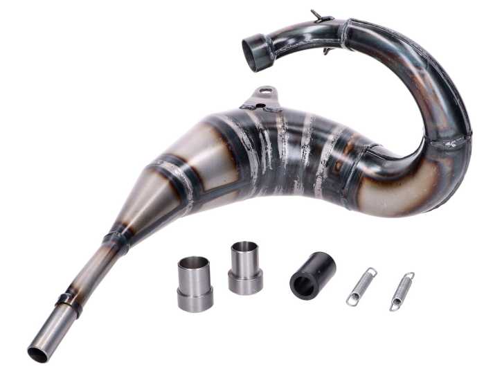 Auspuff Giannelli Enduro für Peugeot XP6 SM 50 2006-2007, Motorhispania Furia Max 50