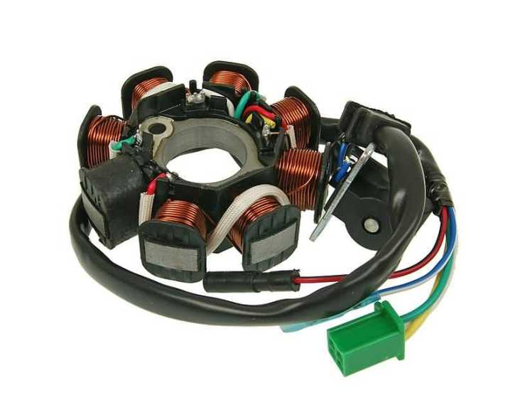 Lichtmaschine Stator 8 Spulen für GY6 125, 150ccm