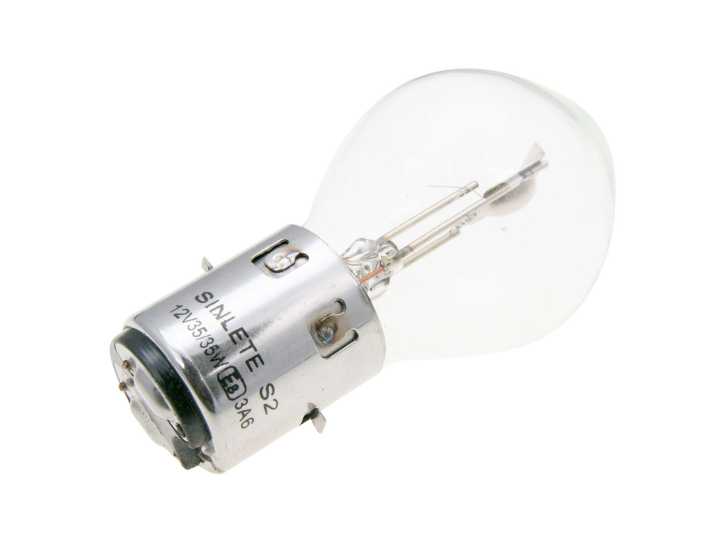 Glühlampe BA20d 12V 35/35W für Frontscheinwerfer