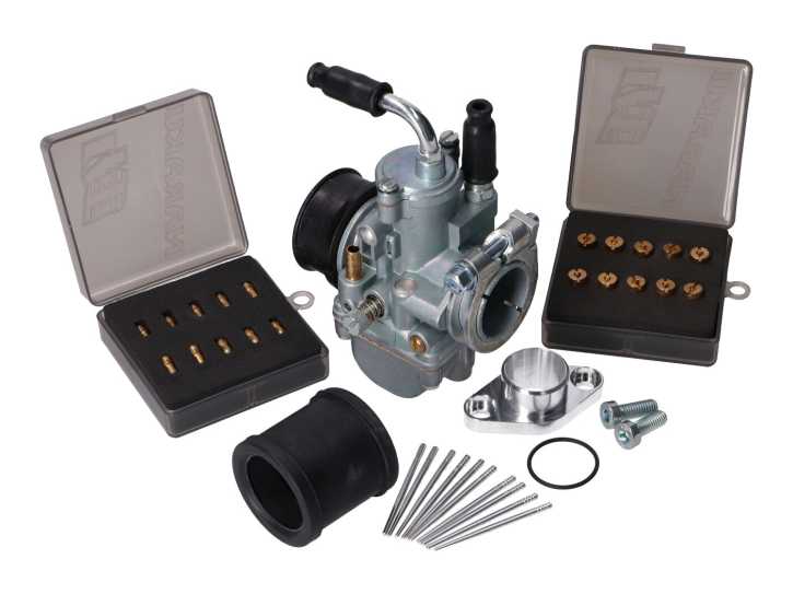 Tuning Vergaser Kit 19mm für Simson S50, S51, S53, S70, S83, SR50, SR80