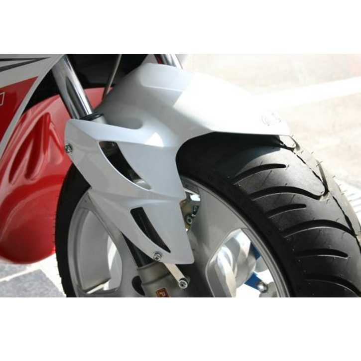 Soziusabdeckung StylePro -R- Yamaha Aerox MBK Nitro Chrom Sozius Abdeckung  Cover verkleidung Weiß AE09010 AE09010