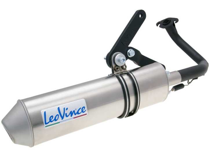 Auspuff LeAuspuff Leovince für 139QMB/QMA Baotian Kymco Rex 50ccm 4T GY6 4 China Roller