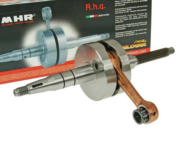 Kurbelwelle Malossi MHR RHQ 80mm / 10mm für Minarelli