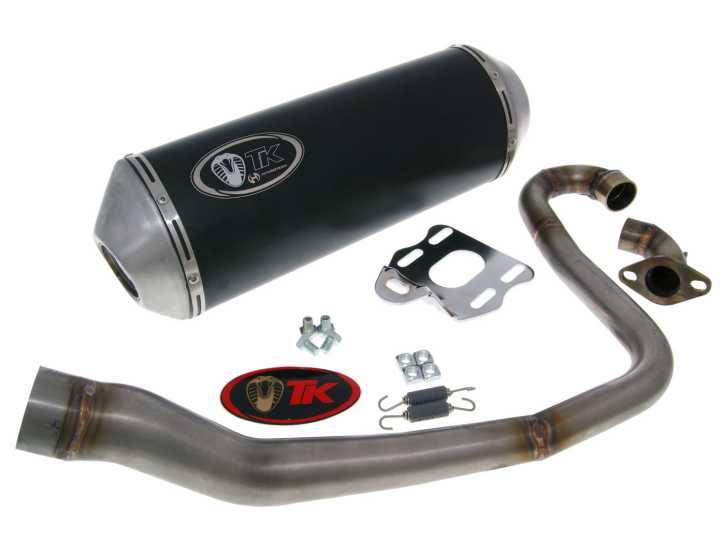 Auspuff Turbo Kit GMax 4T für SYM (Sanyang) GTS 125ccm 2006 bis 2017