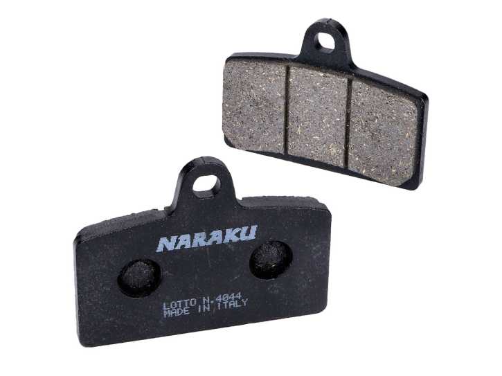 Bremsbeläge Naraku organisch für Aprilia RS, RS4, Derbi GP1, GPR, MH KN1, KN2, R