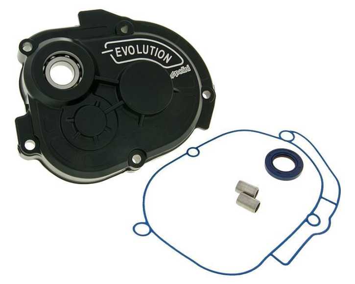 Getriebedeckel Polini Evolution Gear Box für Piaggio 12mm