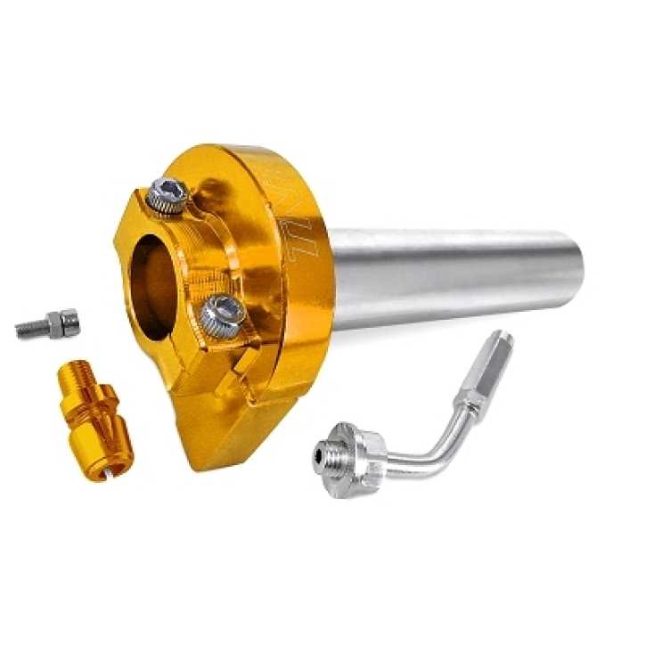 Gasgriff TNT CNC Gold Universal Roller Motorrad Quad
