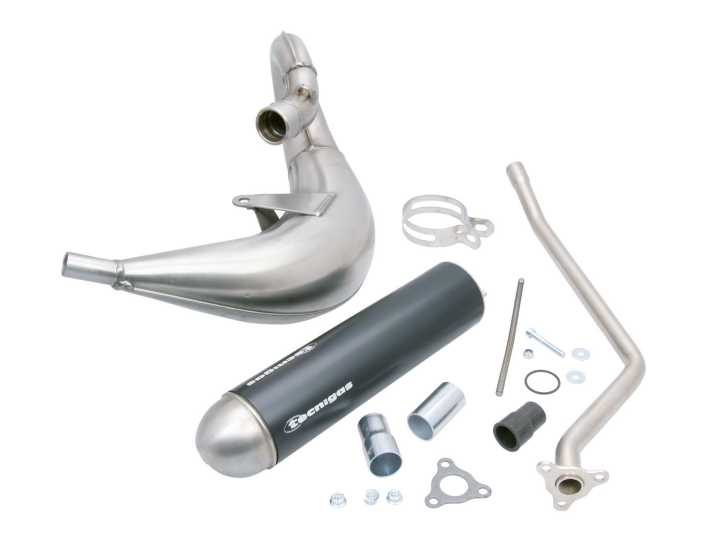 Auspuff Sportauspuff Tecnigas E-Nox Steel Aprilia MX RX 50 AM6 ab 2002