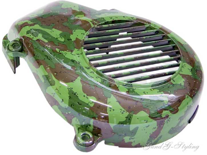 Lüfterradabdeckung TunR Minarelli Stehend Camouflage army look