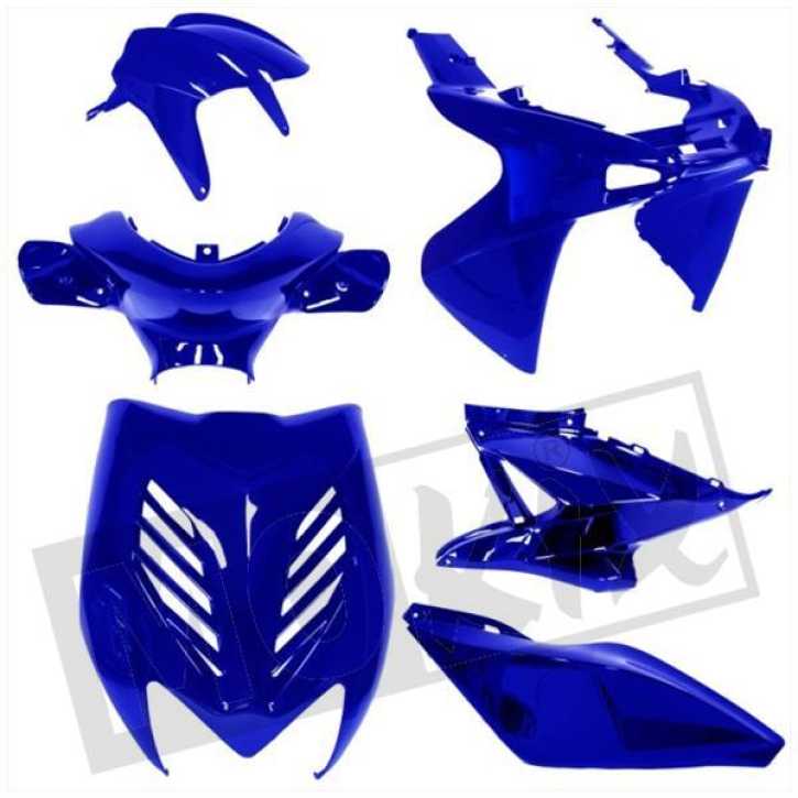 Verkleidungsset Verkleidung 8-Teilig Yamaha Aerox MBK Nitro blau-metallic