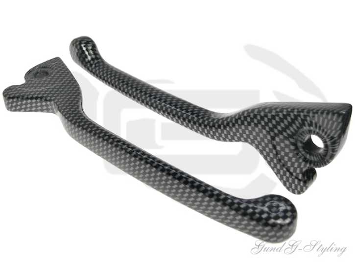 Bremshebel für PIAGGIO NRG GILERA RUNNER VESPA GT GTS GTV in carbon-look