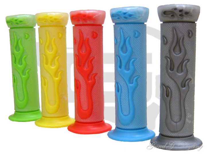 Lenkergriffe Griffe StylePro Flamming Transparent