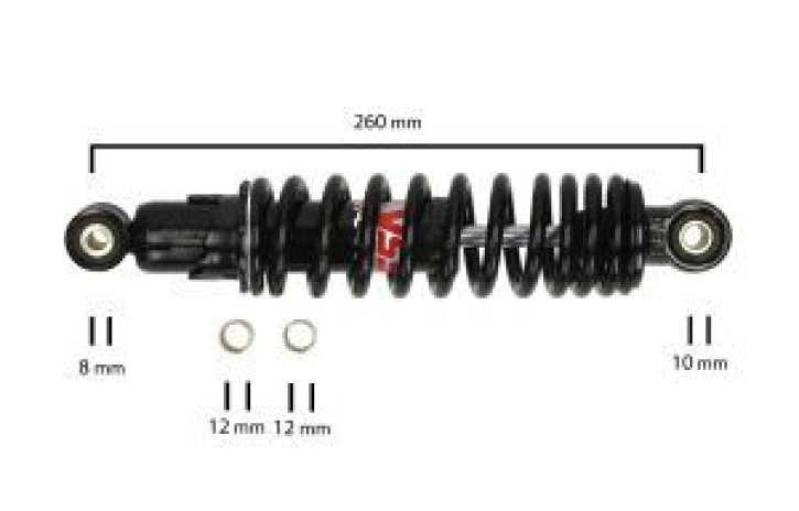 Federbein Stoßdämpfer Dämpfer yss PRO-X 260mm