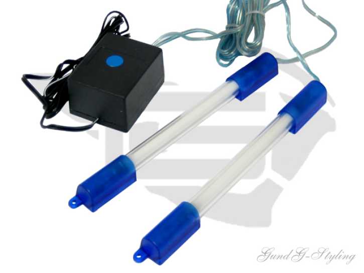 Neonröhren  mit Inverter blau universal einsetzbar 2 Stück 15,3 cm