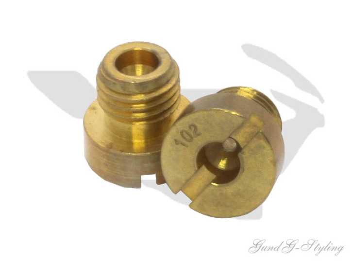 Vergaserhauptdüse Düse Dellorto 6mm 65