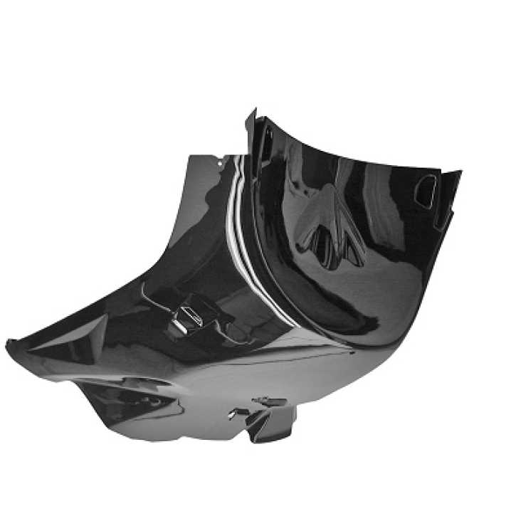 Unterbodenwanne Verkleidung TNT MBK Nitro Yamaha Aerox schwarz-metallic