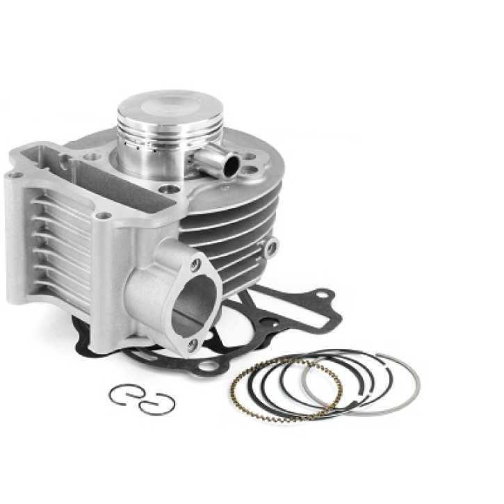 Zylinder 125 AIR 4T 2V Alu Ø52,4 Bolzen Ø15 für Kymco Agility 125 AIR 4T 2V 15mm Kolbenbolzen