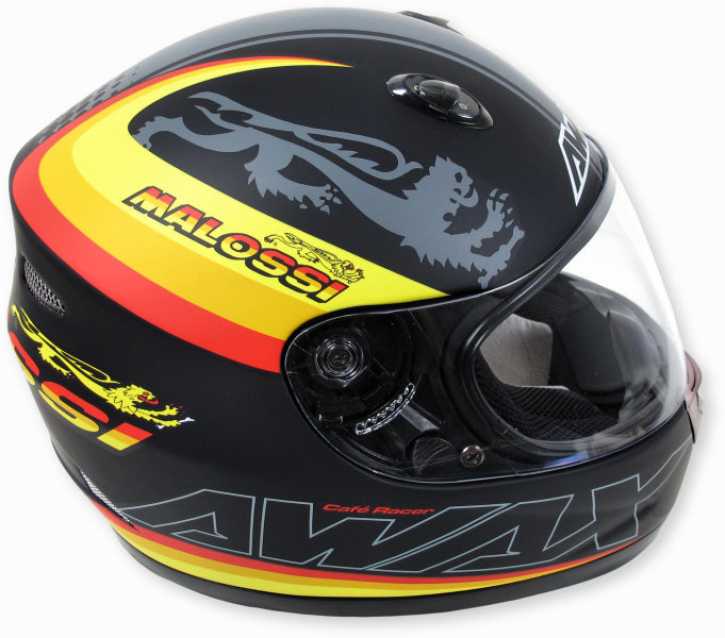 Helm MALOSSI Integral Cafe Racer