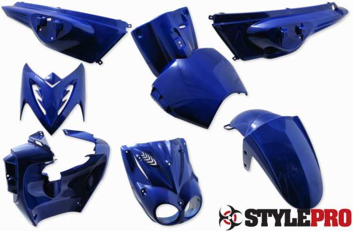 Verkleidungsset Blau Stylepro Yamaha Slider MBK Stunt ab BJ.05