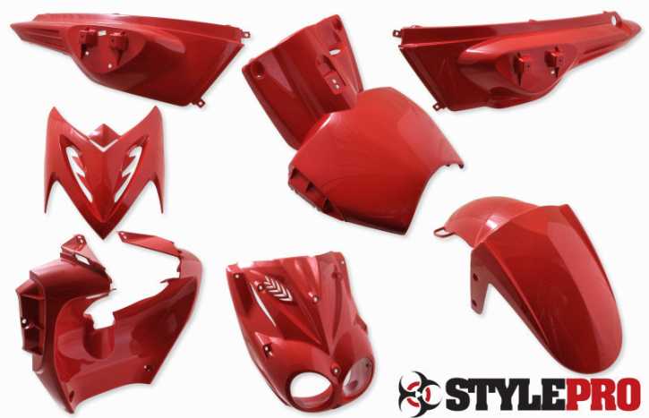 Verkleidungsset Rot Stylepro Yamaha Slider MBK Stunt ab BJ.05
