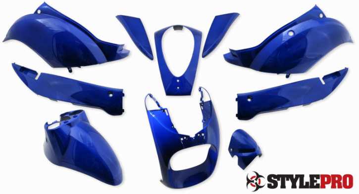 Verkleidungsset Verkleidung Blau Sym Mio50 bis 2009