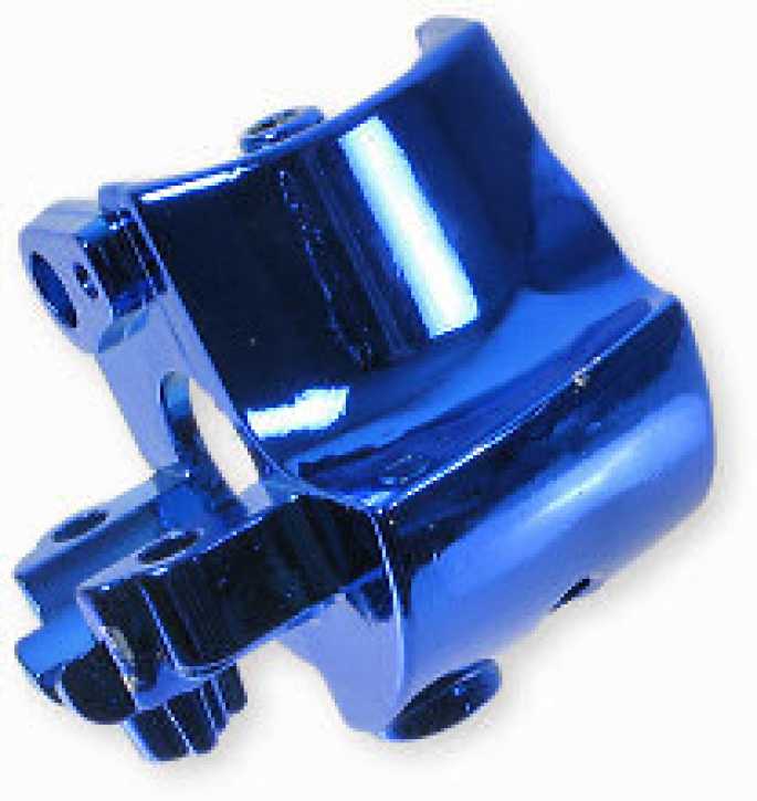 Schaltereinheit Hinten Rechts Mbk Nitro Yamaha Aerox - 08 blau-eloxiert