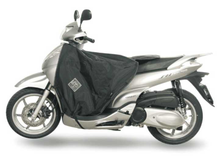 Beinschutz Wind und Wetter Schwarz Honda SH 300i Tucano Urbano