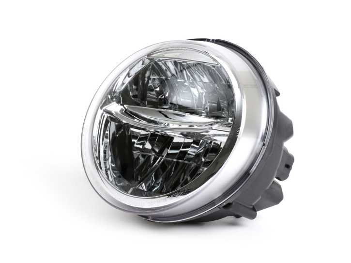 Scheinwerfer -PIAGGIO- LED - Vespa GTS 125 (ZAPMA3700), Vespa GTS HPE 300 (ZAPMA3600, ZAPMD310), Vespa GTS Super 125 (ZAPMA3700), Vespa GTS Super HPE 300 (ZAPMA360, ZAPMD3100)