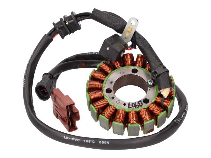 Lichtmaschine Stator OEM für Aprilia Scarabeo, Piaggio Beverly, MP3, Gilera Fuoco