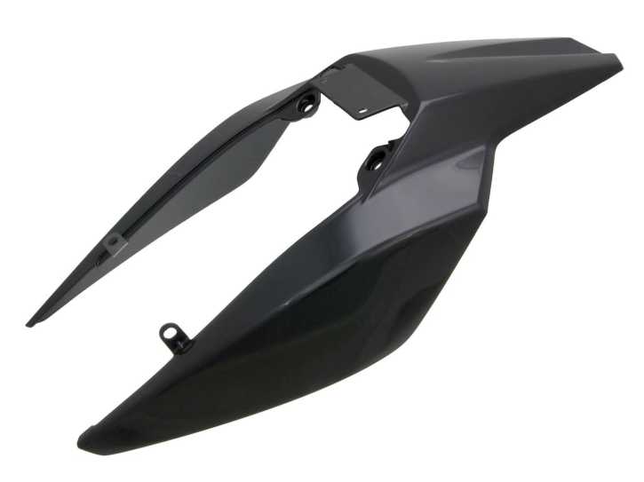 Heckverkleidung OEM schwarz für Derbi Senda 2011-, Gilera RCR, SMT 2011-