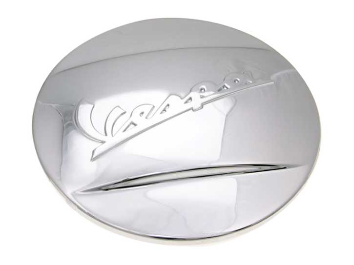 Abdeckung Variomatikdeckel OEM "Vespa" verchromt für Vespa GTS, LX, LXV, GTV, GT, ET4