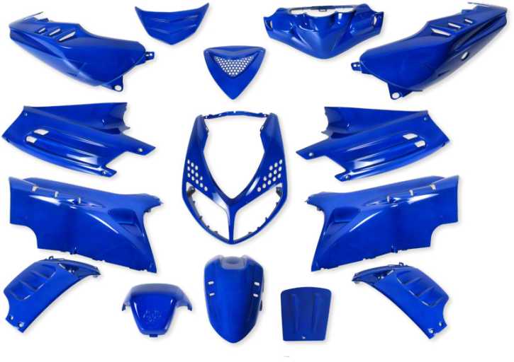 Verkleidungsset 15-Teilig Kobaltblau für Peugeot Speedfight 2