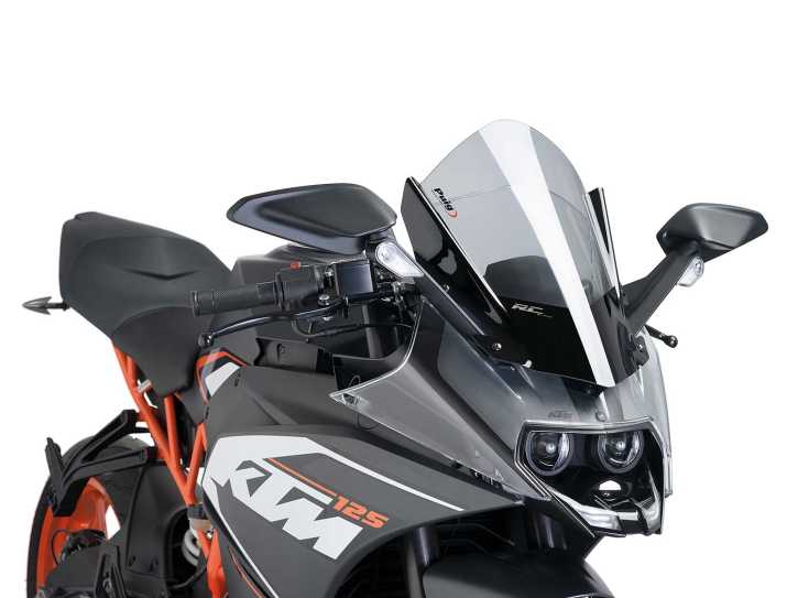 Windschild Puig Z-Racing getönt für KTM RC 125, 200, 390 14-