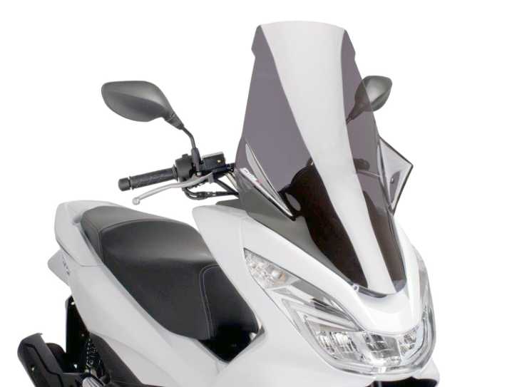 Windschild Puig VTech Touring dark smoke für Honda PCX 125i 4T 14 JF57