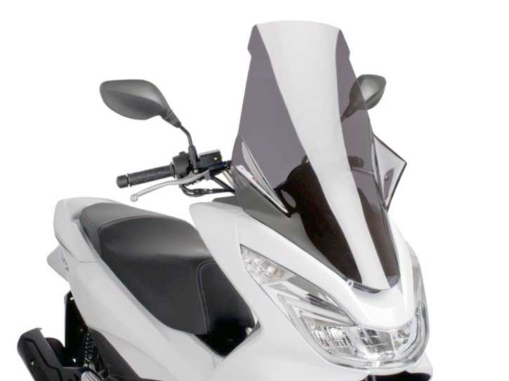 Windschild Puig V-Tech Touring dark smoke für Honda PCX 125i 4T 14- JF57