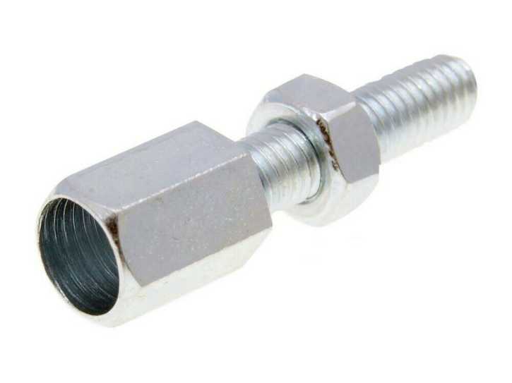 Einstellschraube Kabelzug M6 M6x25mm für Vergaser Gasgriff Choke M6x25 M6 x 25 mm
