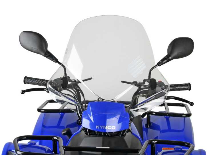 Windschild Windschutzscheibe Speeds für KYMCO MXU 250 ATV, Quad