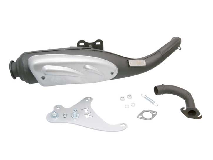 Auspuff Turbo Kit TKR für Kymco Super 8 9 Yager, SYM liegend AC 2T