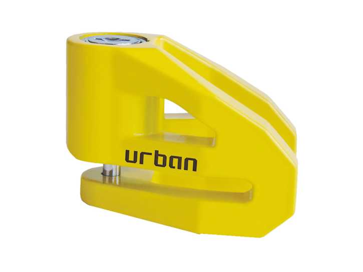Bremsscheibenschloss Urban Security UR2 d=6mm gelb