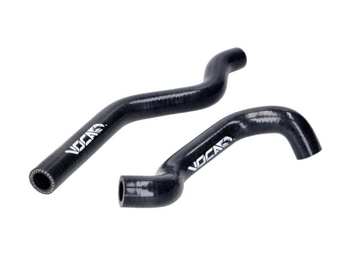 Kühlschlauch Kit Voca HQ verstärkt schwarz für Rieju MRT, Sherco, Beta AM6 Euro3, Euro4