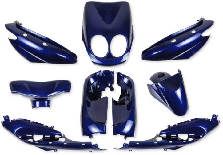 Verkleidungsset Blau Yamaha Neos MBK Ovetto ab 2007