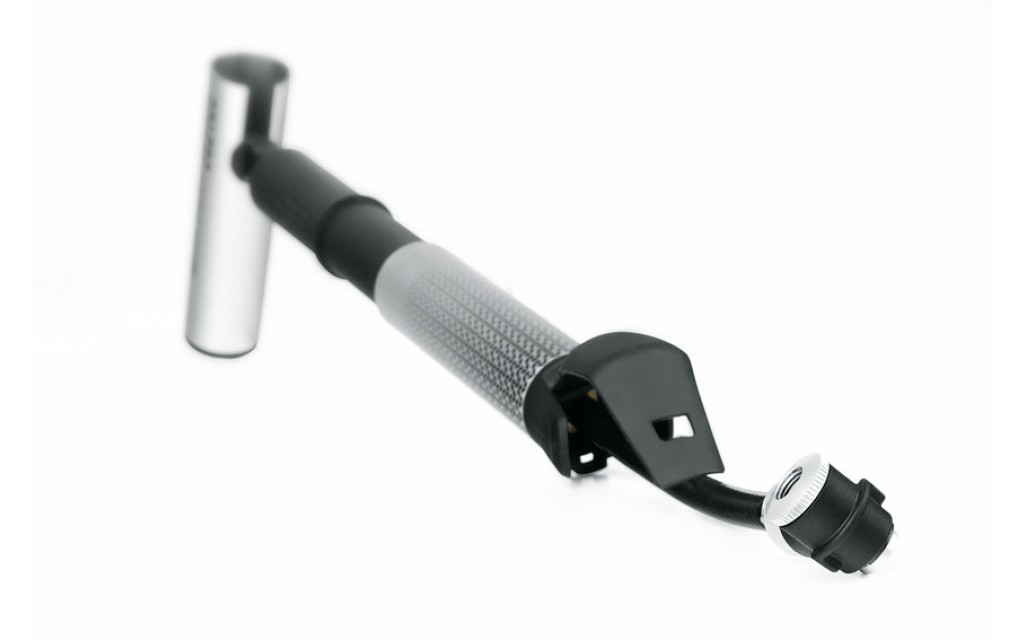 fahrrad mini luftpumpe doppelhub für autoventil