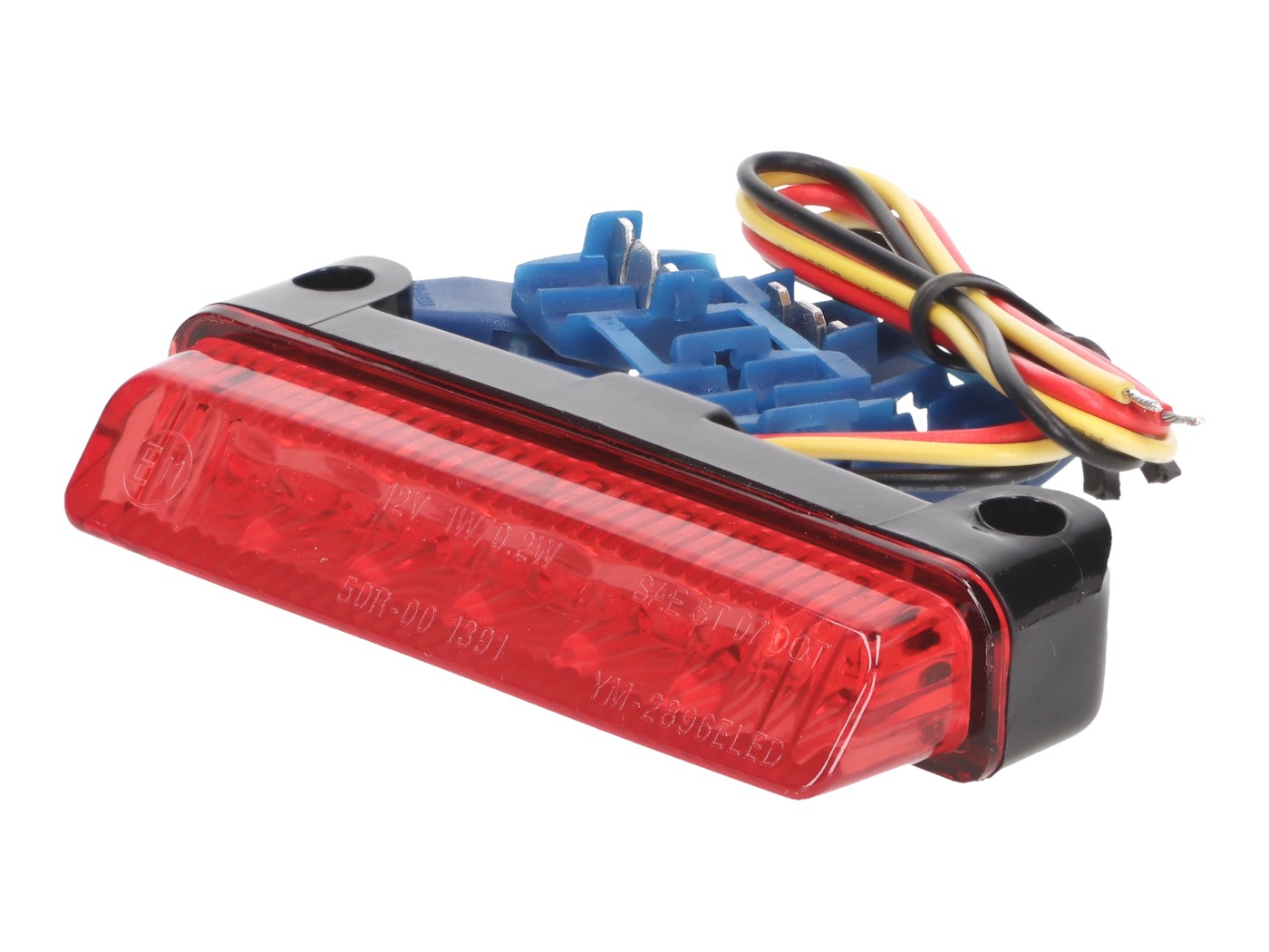 MINI LED Rücklicht E-Prüfzeichen Motorrad Quad Roller rot