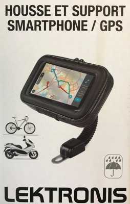 Smartphone GPS Tasche Schutzhülle bis 5.5 Zoll Fahrrad Motorrad Roller Quad Halter