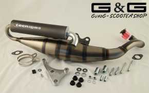 Auspuff Tecnigas TREK Minarelli Stehend BWS BOOSTER STUNT
