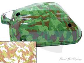 Luftfilterkastenabdeckung TunR Camouflage Minarelli Stehend