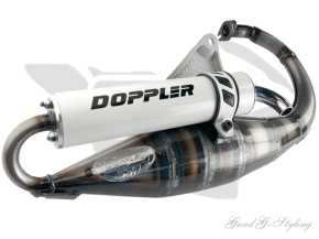 Auspuff Doppler S3R Evolution Sportauspuff für Minarelli Stehend