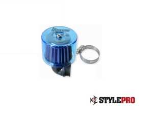 Luftfilter Stylepro KN Style 90° mit Haube blau